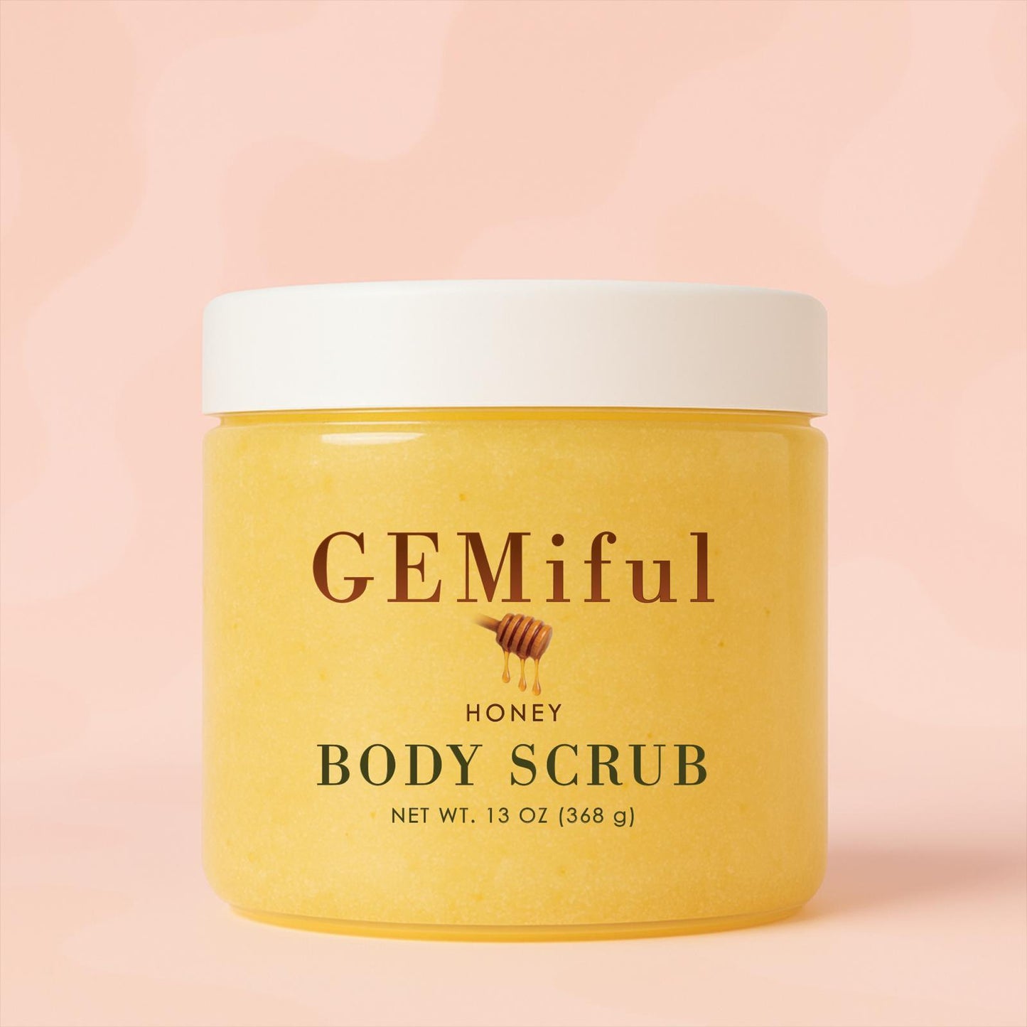 Gemiful Body Scrub Honey 13 oz