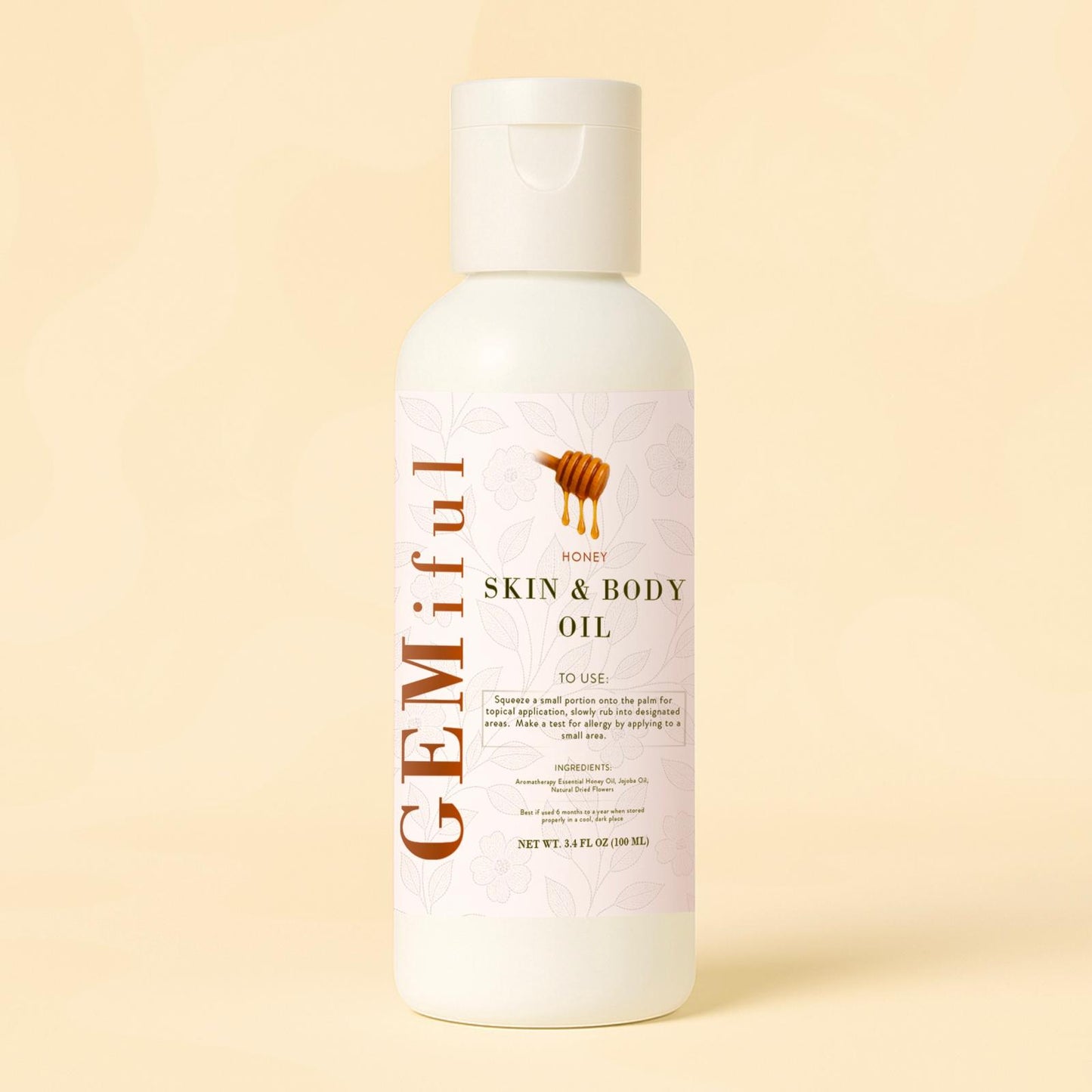 Gemiful Body Oil Honey Scented