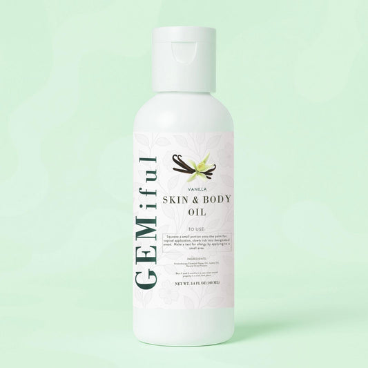Gemiful Body Oil Vanilla Scented